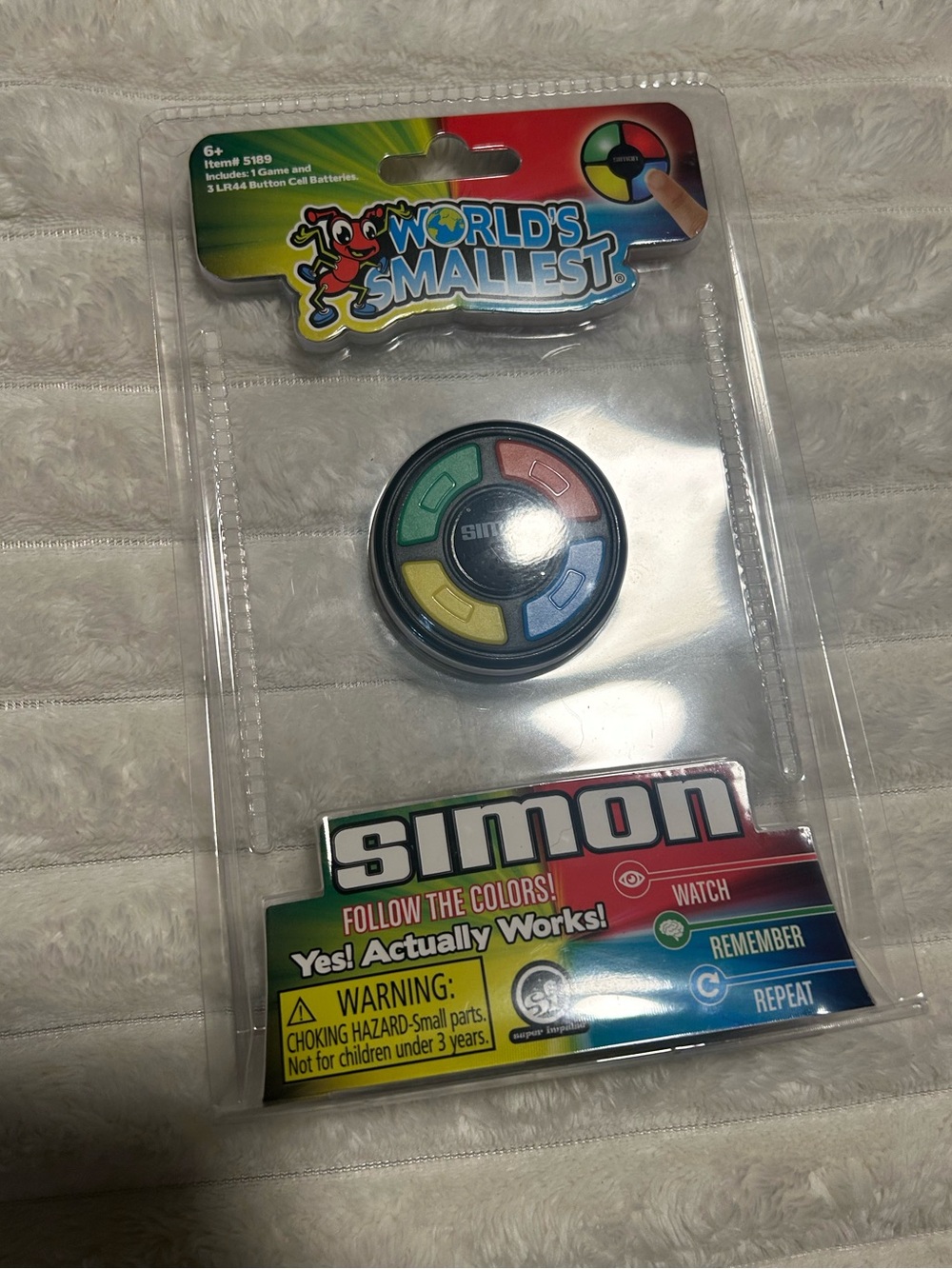 Worlds Smallest Simon Says